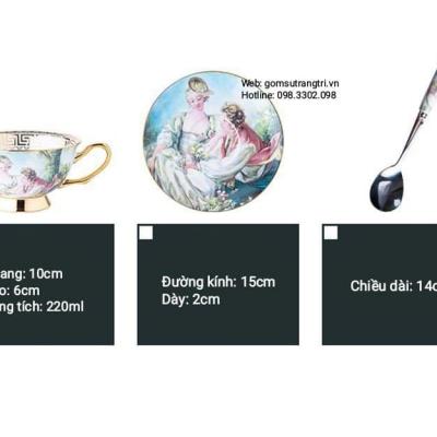BỘ TÁCH TRÀ CHÂU ÂU